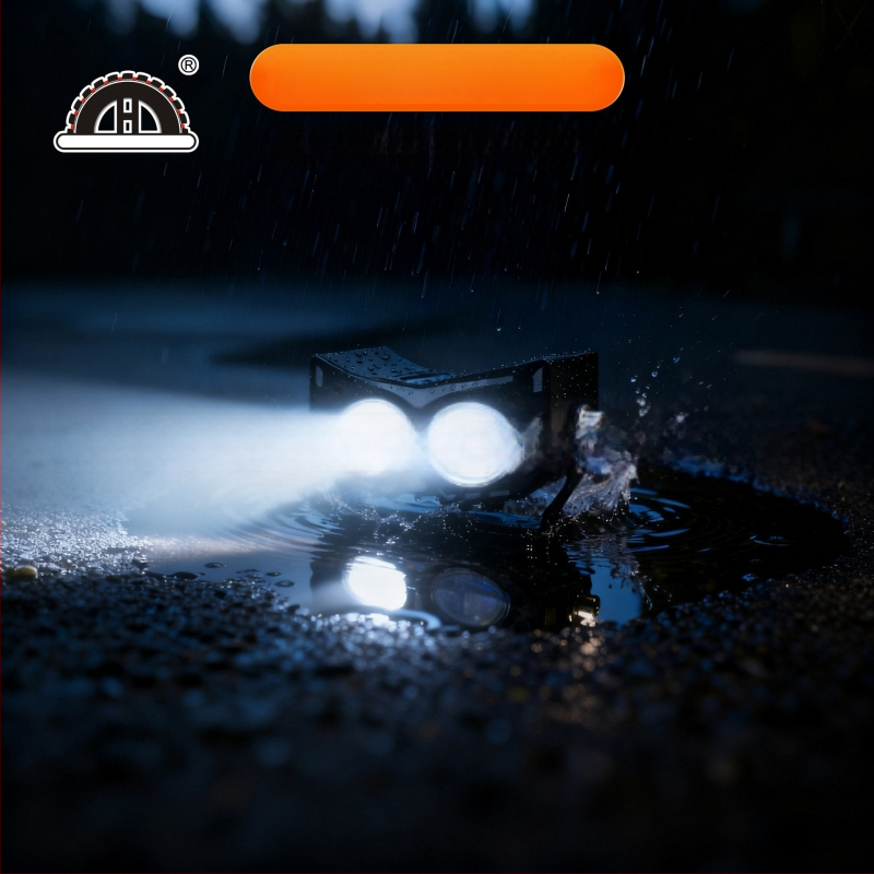 Vanjski LED reflektor za motocikl s očima đavla, 20W, 3000 lm, IP67, vodootporan