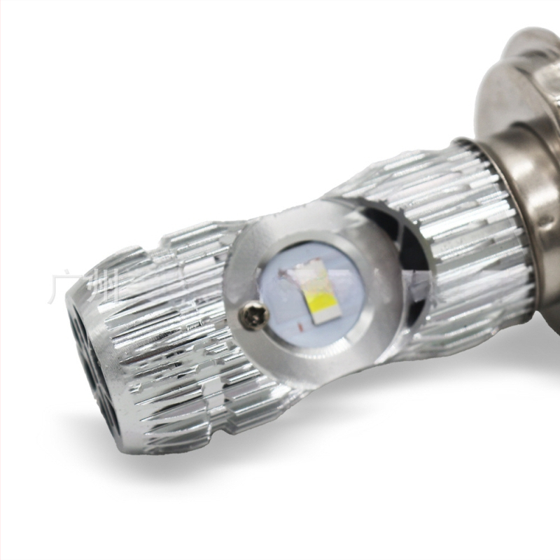 H4 CSP LED motociklistična prednja svjetla, ultrajasna, aluminijsko kućište, 12V, leća kondenzatora