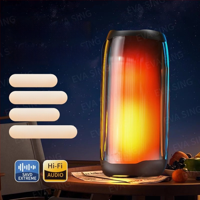 Bluetooth ηχείο με Berlin Sound, ασύρματο, γυάλινο φινίρισμα, για οικιακή και εξωτερική χρήση