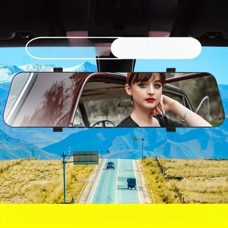 Sõiduki videoregistrator ees- ja taga kahekordse objektiiviga, 360° tsükliline salvestus, öine nägemine, 1080P video, 2GB mälu