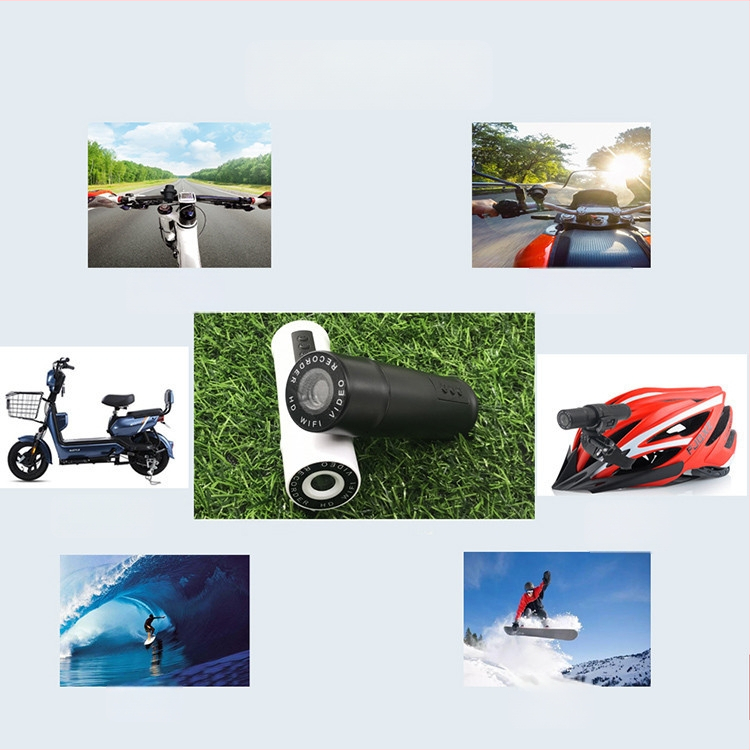 WiFi kamera za motocikl, vodootporna, 1080p, 12-24V