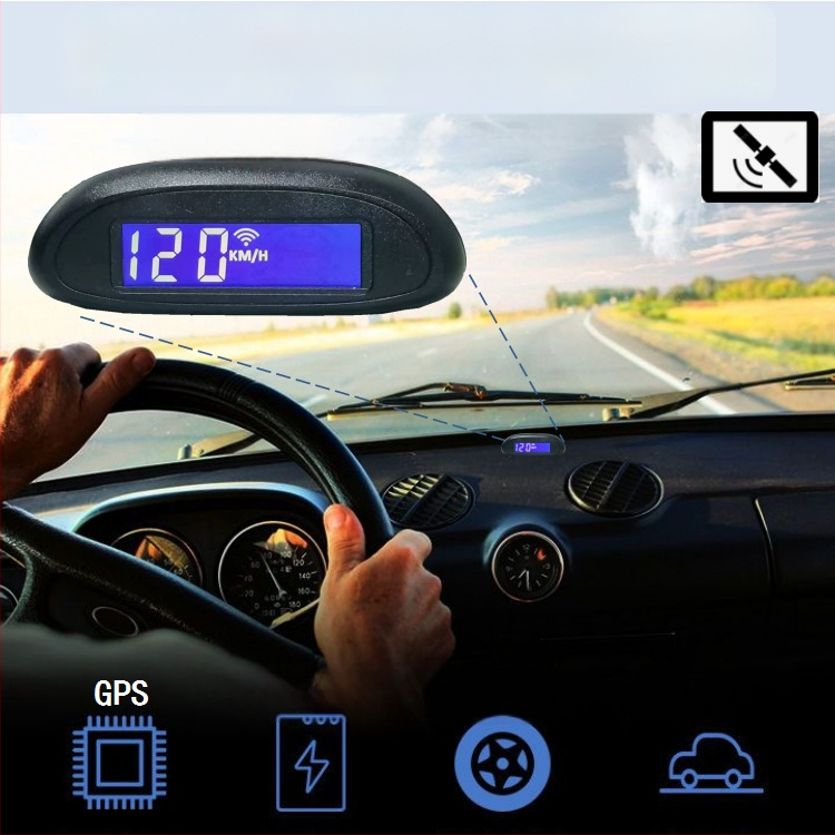 GPS Beidou reverzni radar, HUD prikaz brzine i LCD senzor za parkiranje