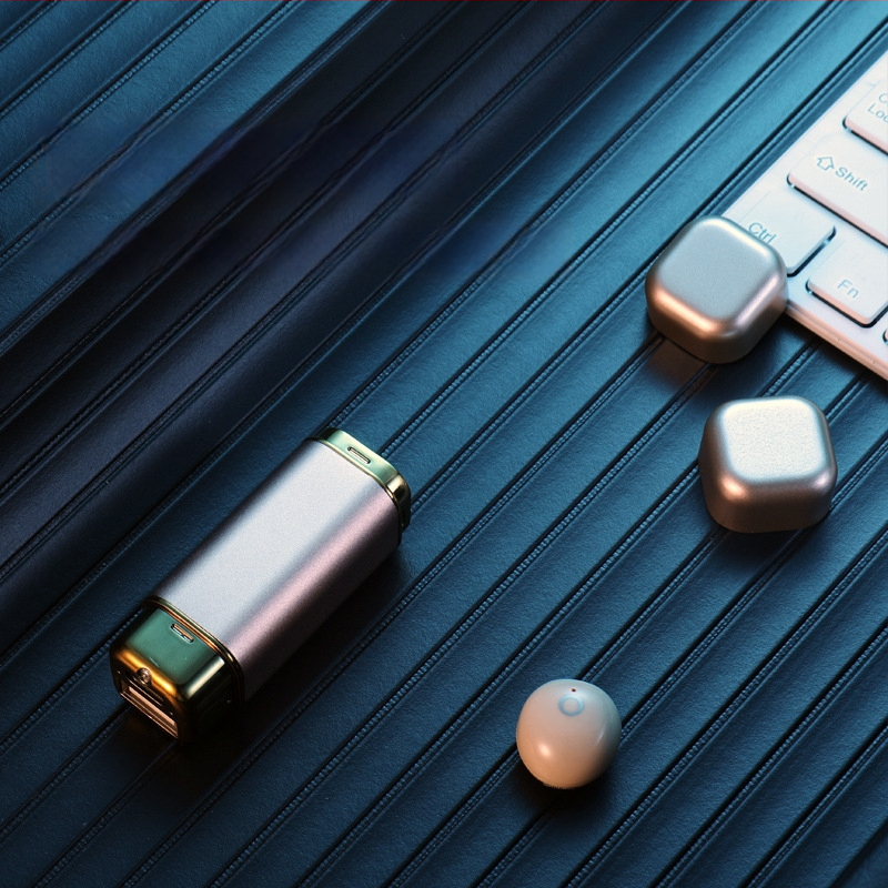 Quan Jinxin TWS Bluetooth fülhallgató, Privát modell, Monó Mini, BT 5.0, 10 m hatótáv, 4–8 óra üzemidő, IPX4