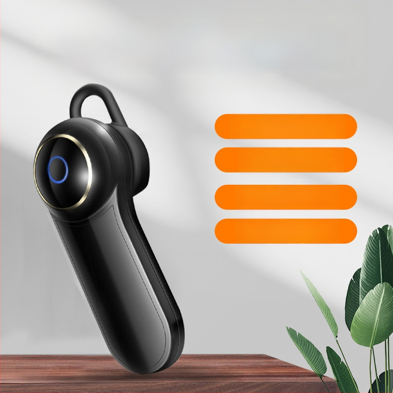 Vezeték nélküli Bluetooth fülhallgató fülcsipeszel, mono, Bluetooth 5.0, 10 m hatótáv, üzemidő >8 óra