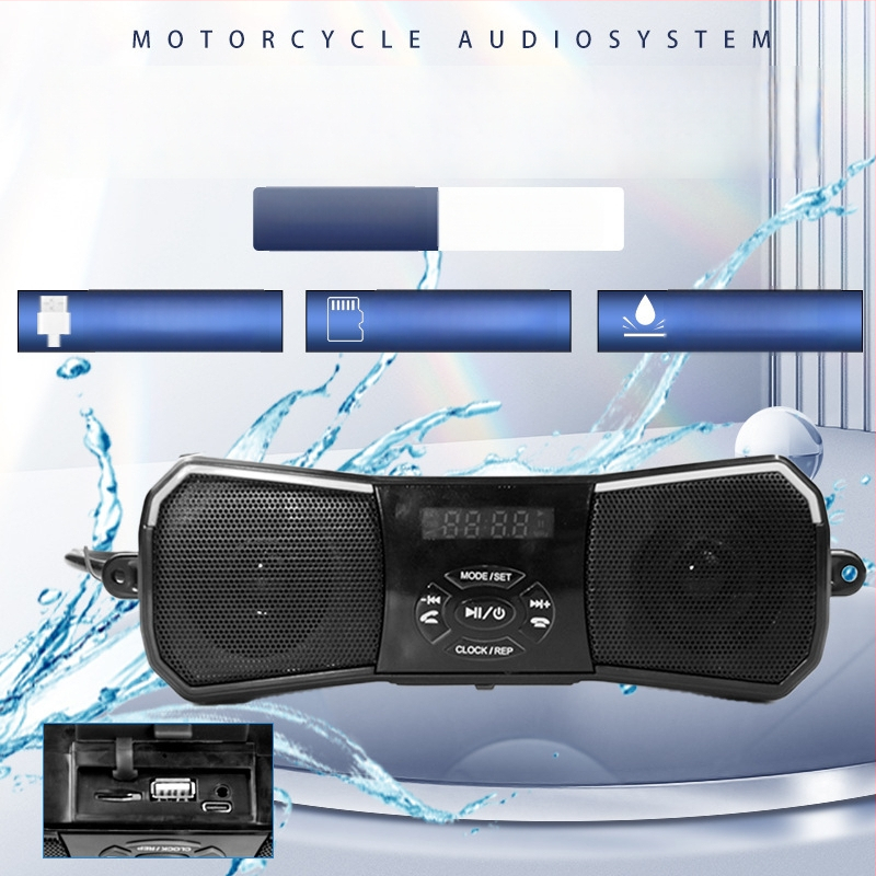 Sustav zvuka za upravljač motocikla s Bluetoothom za hands-free pozive, višenamjenski integrirani sustav zvuka vozila za električna vozila