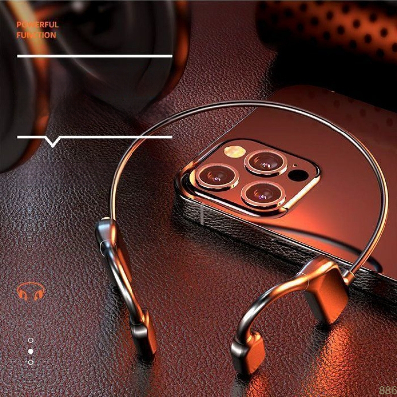 Csontvezetéses vezeték nélküli Bluetooth fejhallgató sporthoz – nyitott fül, több mint 8 órás akkumulátoros üzemidő, Qualcomm chip, Bluetooth 5.0, IPX6 vízálló