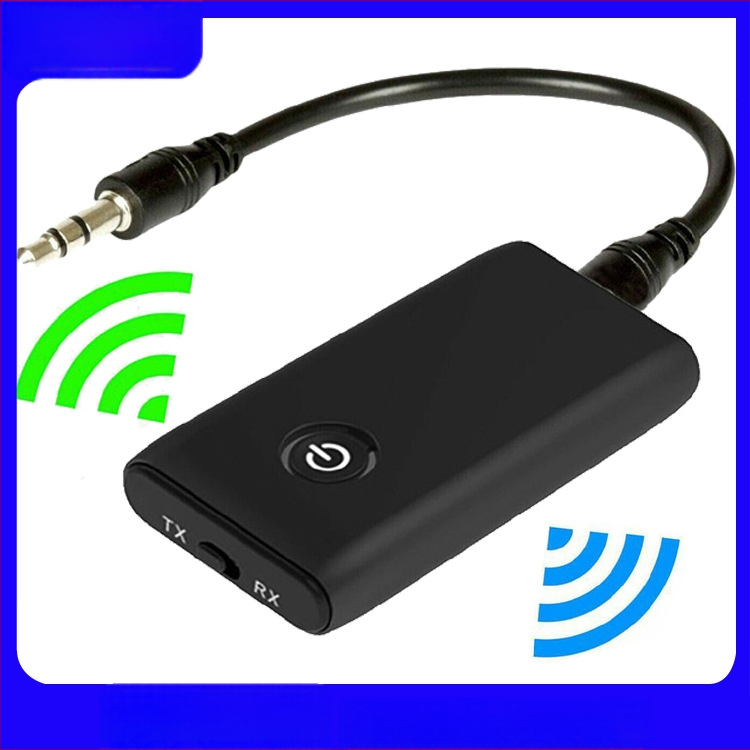 B10S Bluetooth siųstuvas ir imtuvas 5.0, 2-1, 3,5 mm garso, nešiojamas automobilių hands-free adapteris