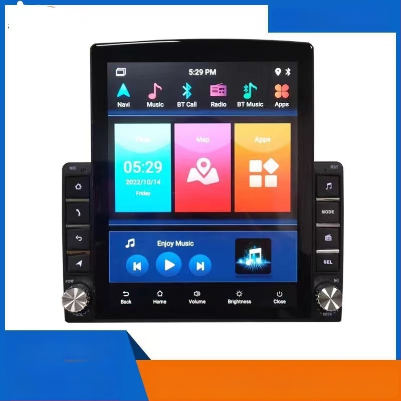 9,7-inčni uspravni Android auto navigacijski sustav s GPS-om, Bluetoothom i MP5 playerom
