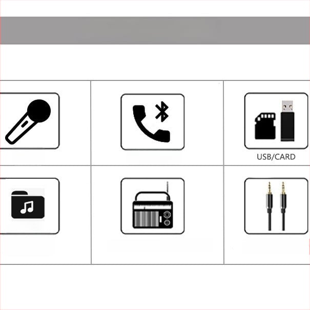Ploča pojačala 2×80W Bluetooth MP3 dekoder, Bluetooth modul za auto audio