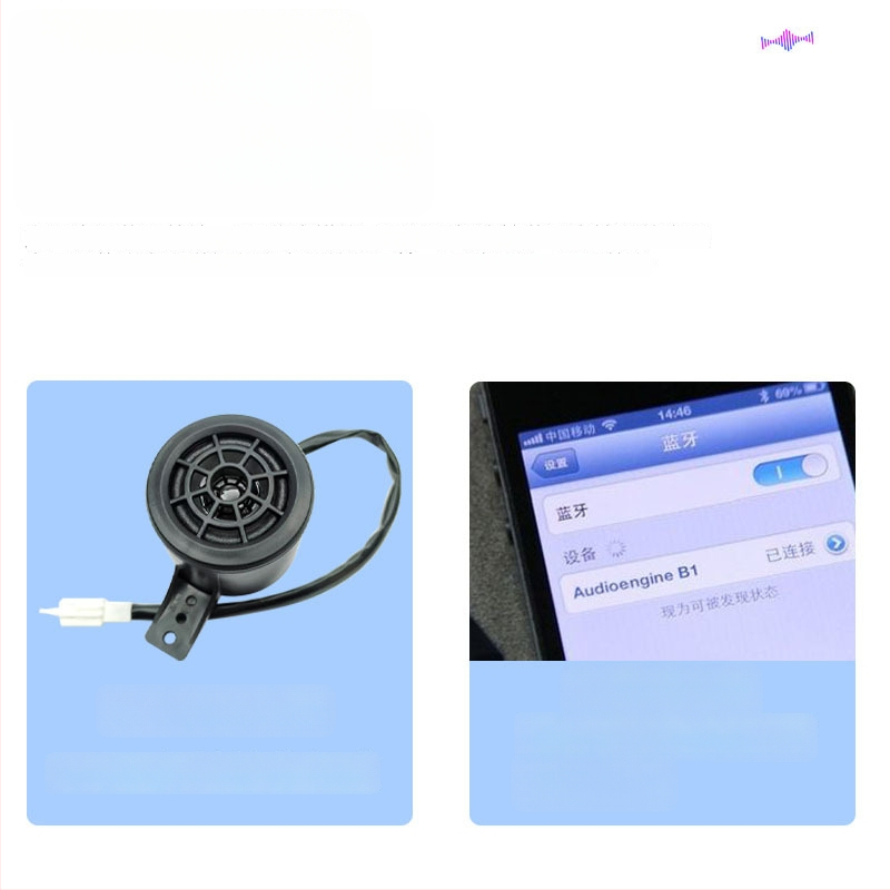 Motorkerékpár Bluetooth hangrendszer MP3-vel, FM rádióval, lopás elleni védelemmel és távirányítóval