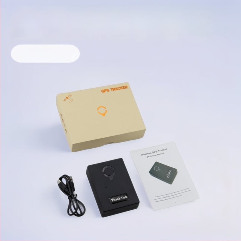 CY02B járműre szerelt GPS nyomkövető valós idejű anti-lost nyomkövetéssel, GPS pontosság 5 m, IP66 vízálló, 5000 mAh akkumulátor, Type-C töltés, kerámia antenna
