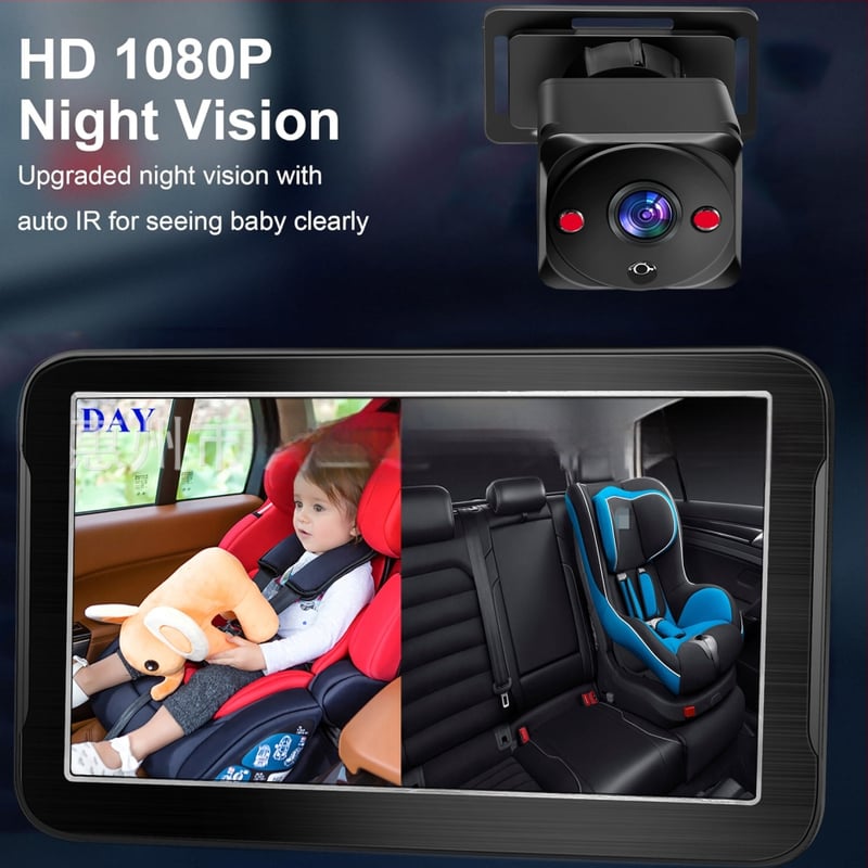 Auto beebide tagumise istme monitor CLT-1001, IPS ekraan, kaal 0.5 kg