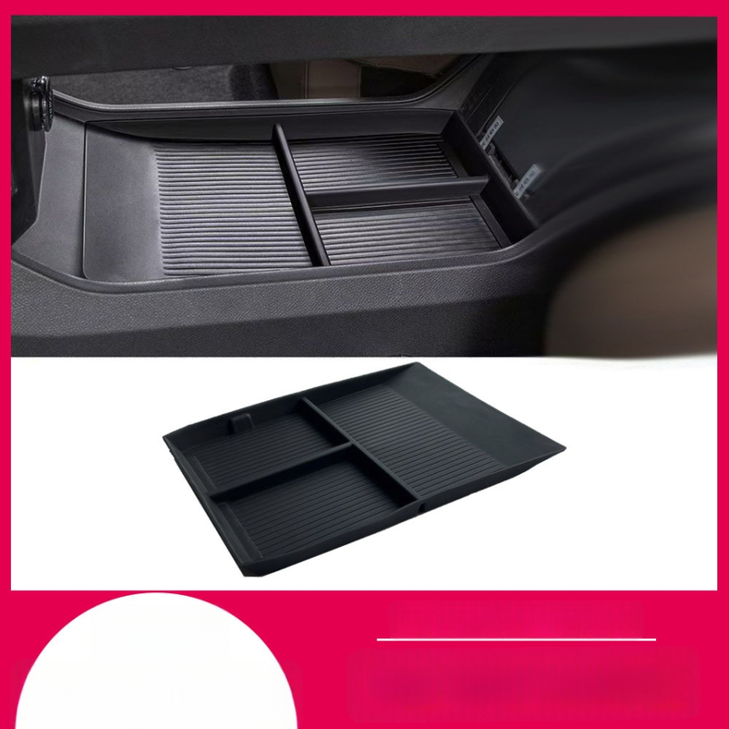 Box de depozitare inferior pentru consola centrală – Material TPE, compatibil cu Jietu Traveler, personalizabil, cod produs JTLXZ