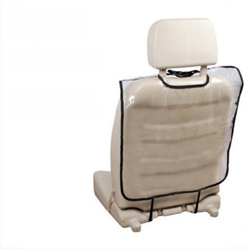 Autóülésvédő tároló zsebekkel és hátsó ülés szervezővel, piszkosodás elleni párna, PVC anyag, eredet Yiwu, logó nélkül, márka: Egyéb