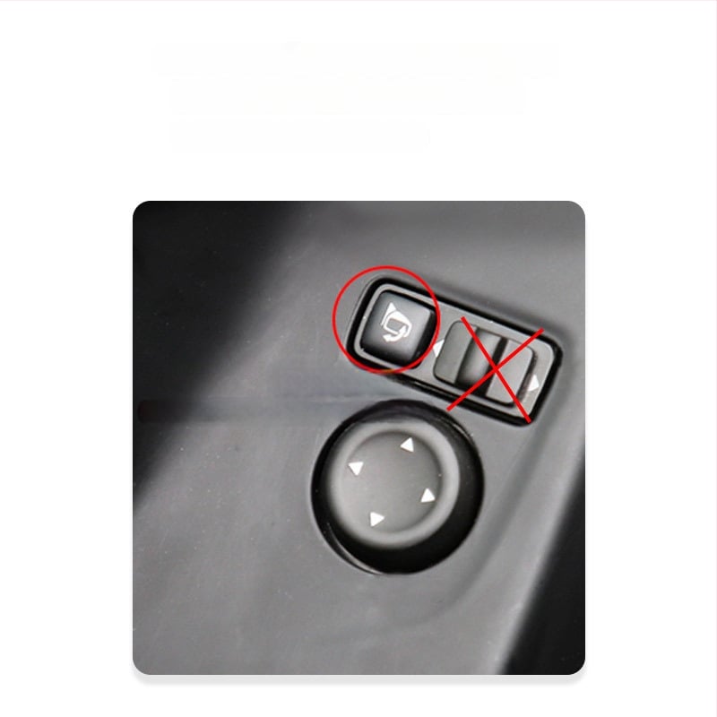 12V automašīnas atpakaļskata spoguļa salocīšanas vadības sistēma, universāla, automātiska salocīšana, attālināta aizslēgšanas sistēma – Shenqi