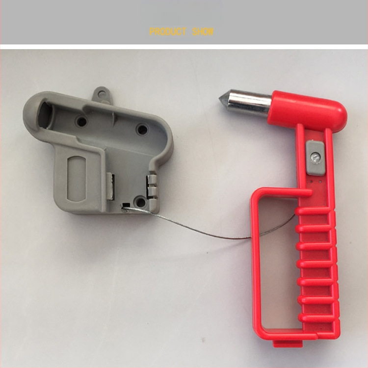 Bussi/metro ohutushaamer traadiga – mudel 839-2, Oude, ABS + süsinikteras, 260 g