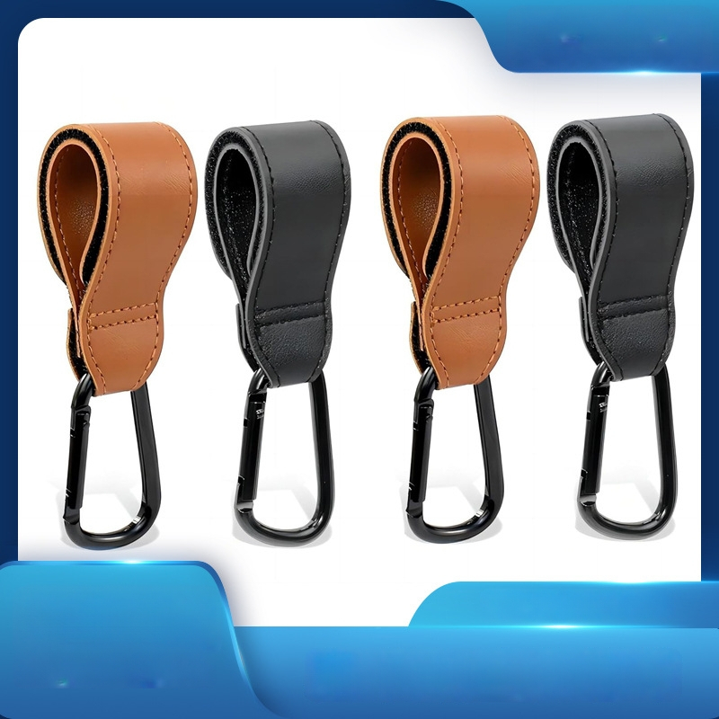 Haosen Curea Velcro rezistentă cu cataramă din piele pentru cărucior de bebeluși și troley