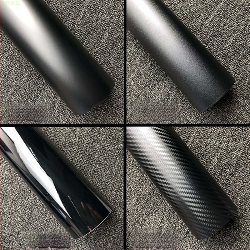 Auto värvi muutmise film – matt muster, PVC materjal, kogu auto jaoks, kleeps