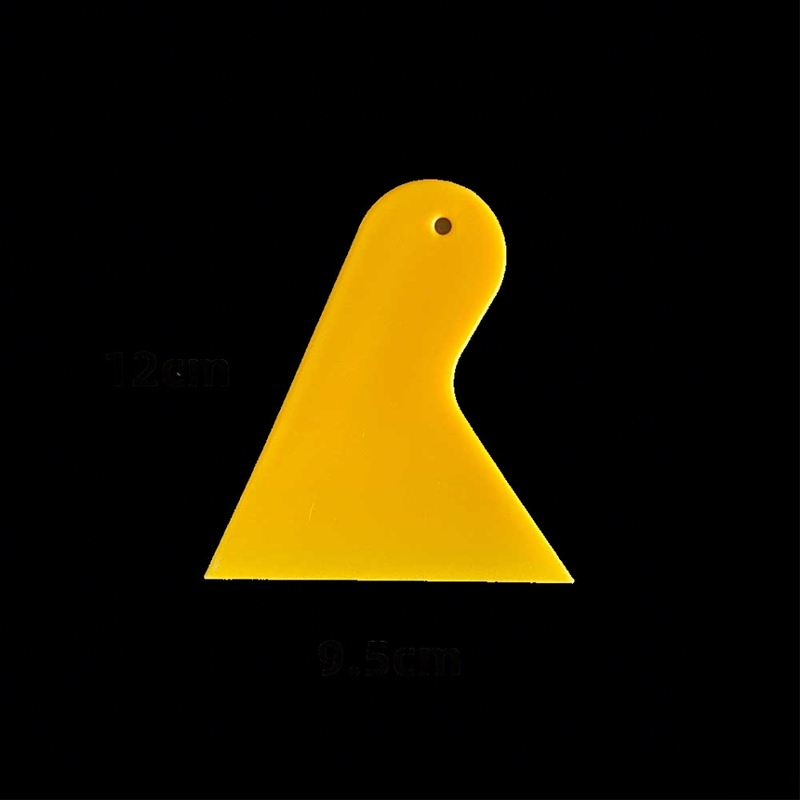 Autóüveg fóliázó eszközkészlet, 6 darab, PP anyag, Zonwe márka