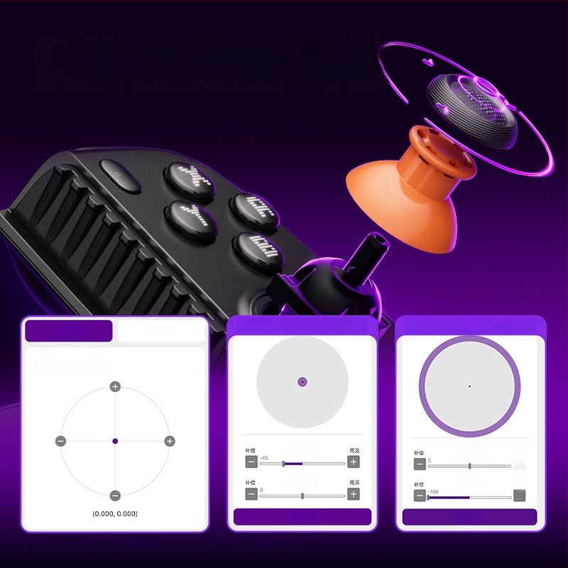 Játékvezérlő Wind Blade Plus, Bluetooth, Type-C csatlakozás, vibráció, haptikus visszajelzés, kompatibilis Android/Apple/Switch