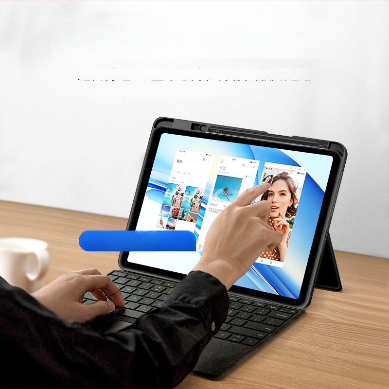 Xiaomi Pad 7 Ultra Magic Keyboard 6Pro/5Pro Bluetooth-os osztott billentyűzetéhez készült védőtok, 12,4 colos ( Bluetooth interfész; Kompatibilis Xiaomi Tablet 5/6; Súly 490 g; OEM feldolgozás; Logó nyomtatás engedélyezett )