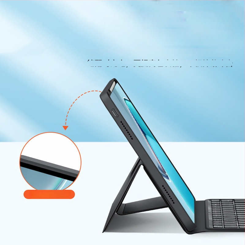 Vezeték nélküli mágneses felosztott billentyűzet Honor táblagépekhez – Bluetooth, hét színű háttérvilágítás, ergonomikus, testreszabható logó