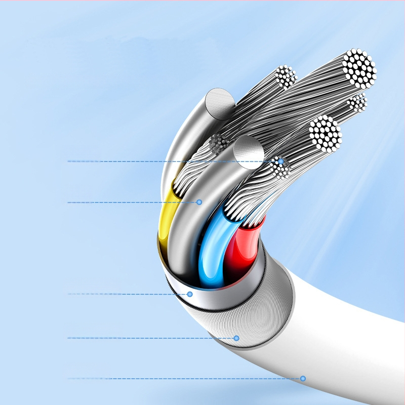 USB-C adatkábel, kétoldalas USB-C csatlakozóval, PD 240W, Thunderbolt 4 kompatibilis, magas tisztaságú ónzott réz vezetők, TPE burkolat