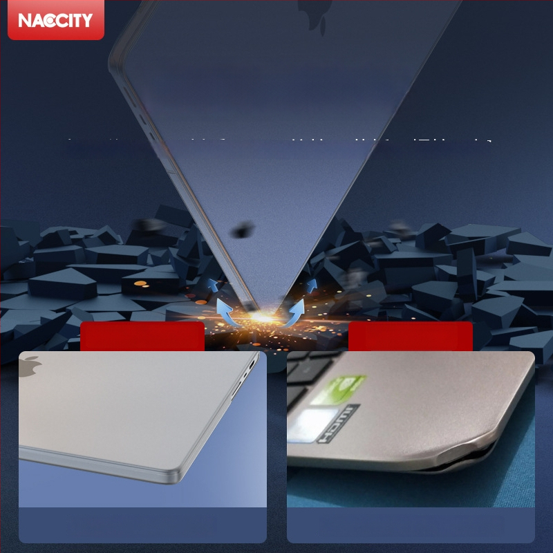 NACCITY TPU védőtok MacBook Pro és MacBook Air-hoz – anyag TPU, típus: védőtok