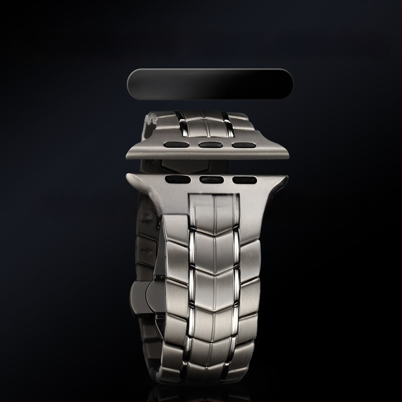 Remen za Apple Watch – titan i 304 nehrđajući čelik, jednodelni dizajn