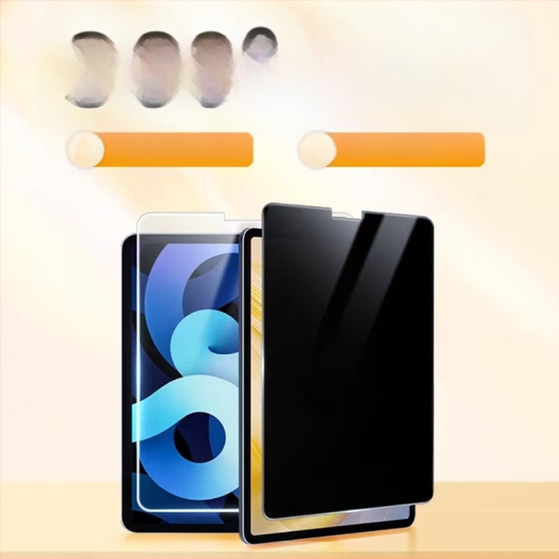 Екран за поверителност за iPad Pro 11-инч и други модели – закалено стъкло, фронтална защита, 360° поверителност, HD устойчиво на надраскване