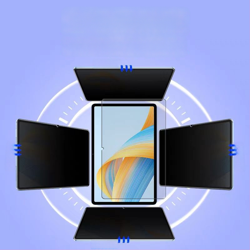 Екран за поверителност за iPad Pro 11-инч и други модели – закалено стъкло, фронтална защита, 360° поверителност, HD устойчиво на надраскване