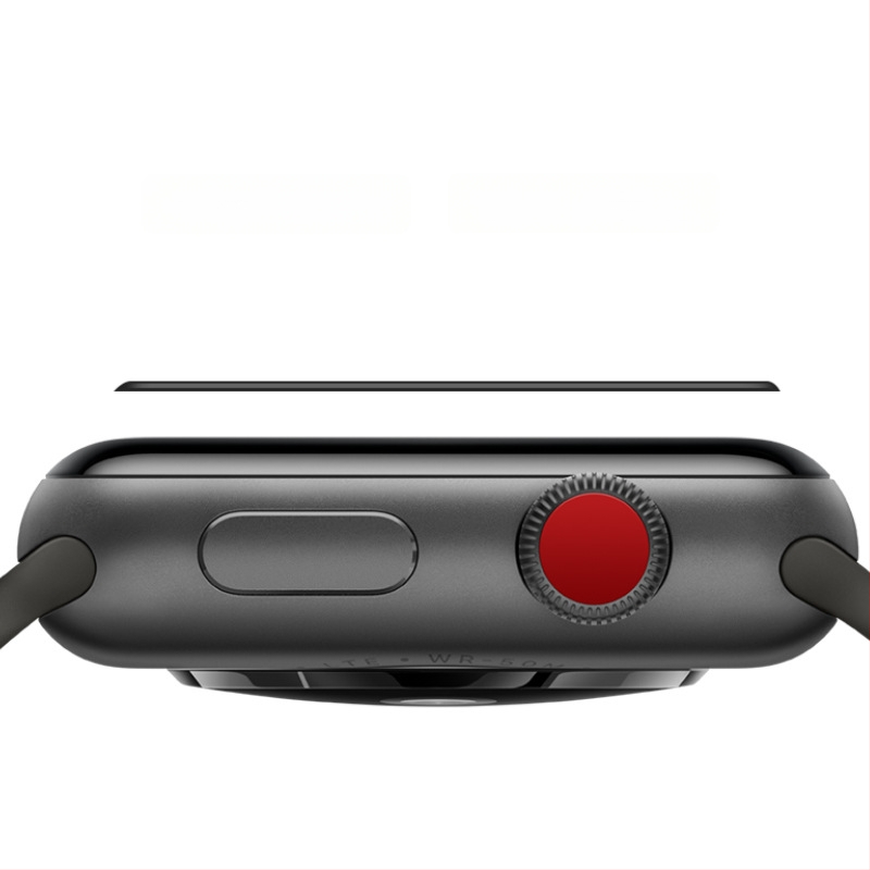 Apple Watch edzett üveg kijelzővédő, 3D teljes kijelző, HD, ujjlenyomat-mentes, kompatibilis Series 4/5/6/SE