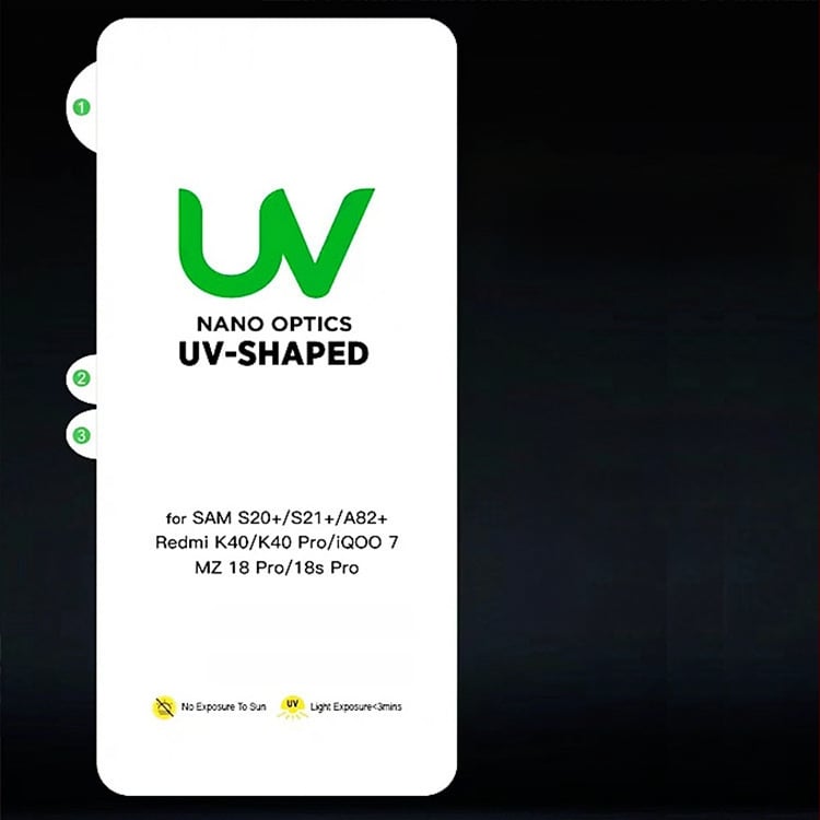 Yot hidrogél előlapi képernyőfilm Huawei-hoz – HD, elülső membrán