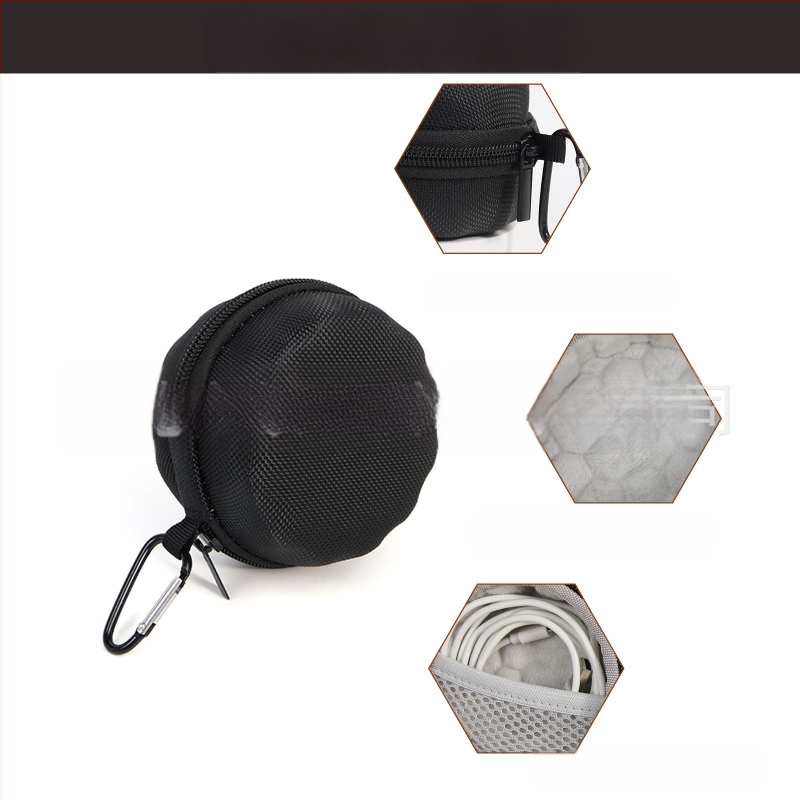 Univerzális EVA kemény óratartó tok, forró préseléssel készítve, ütés- és nyomásálló, 10 kg teherbírás, Huawei és Apple Watch adatkábel-tároláshoz