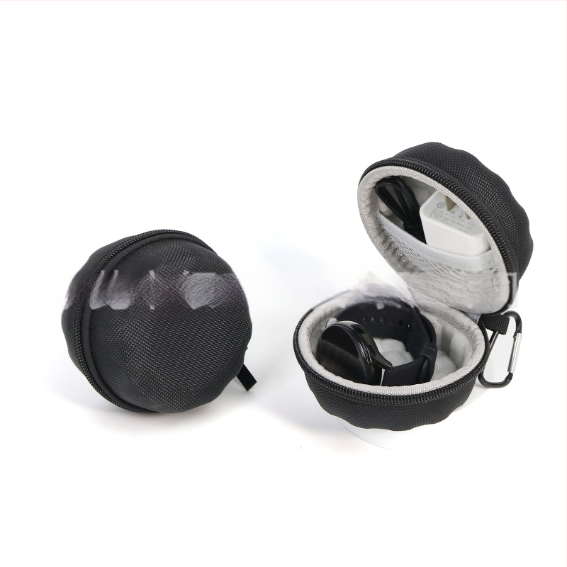 Univerzális EVA kemény óratartó tok, forró préseléssel készítve, ütés- és nyomásálló, 10 kg teherbírás, Huawei és Apple Watch adatkábel-tároláshoz