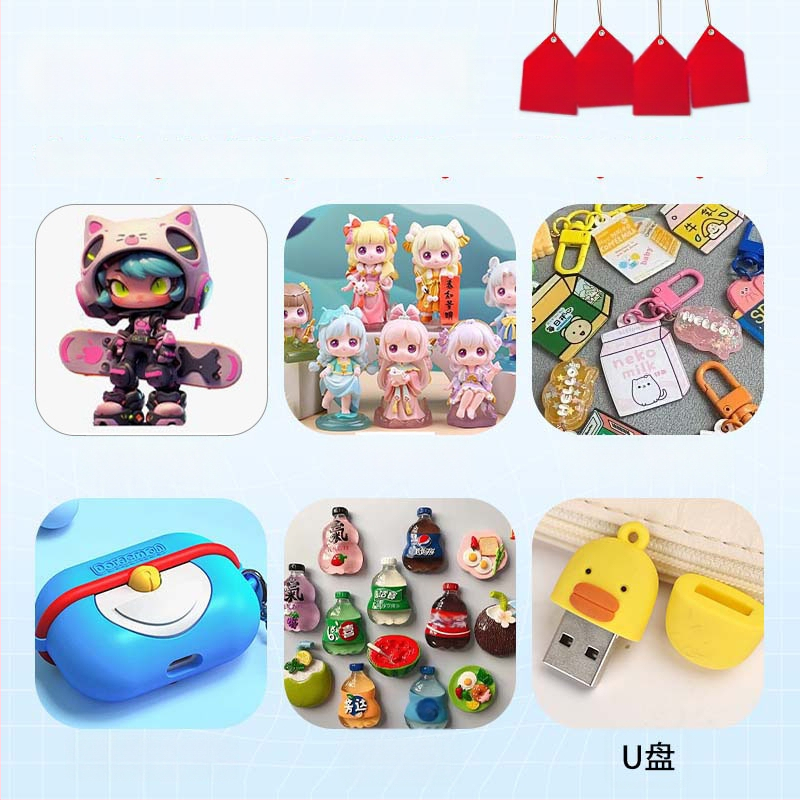 AirPods lietas Bluetooth austiņām — PVC materiāls, 3D karikatūras IP dizains, saderīgs ar Apple, pielāgojams