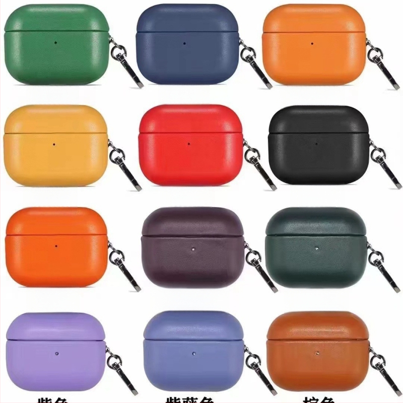 Aizsargkaste no mākslīgās ādas Apple AirPods Pro 2, rokdarbs, universālais dizains