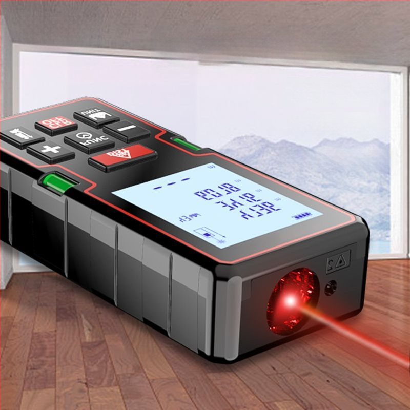 Lézeres távolságmérő, kézben tartható, infravörös mérőeszköz, márka Powerful factory, modell Default item