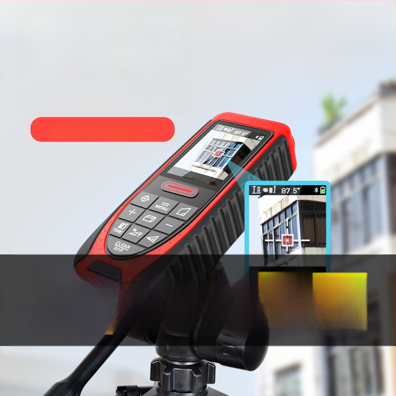 Kézi lézeres távolságmérő infravörös képi megjelenítéssel kültéri mérnöki feladatokhoz — nagy pontosságú elektronikus távolságmérő