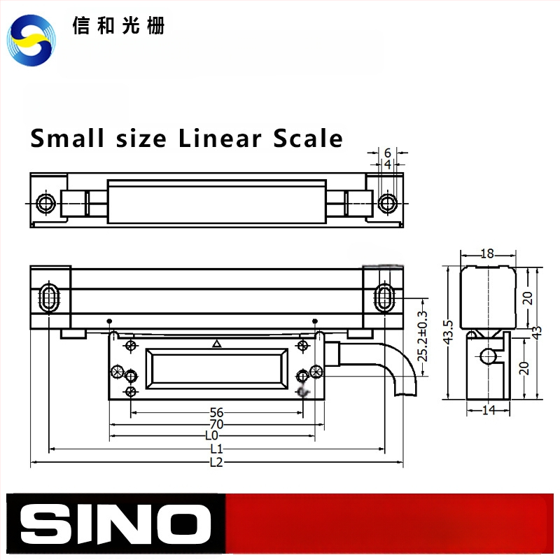 KA-500 Електронен гратиращ измервател – дигитален линеен измервател за струг