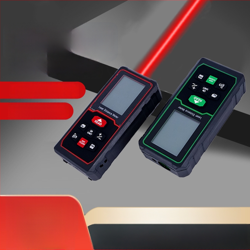 Lazerkaugusmõõtja, kaubamärk Fair, mudel Voice rangefinder, mõõtmisvahemik 0,05–120 m, kaal 200 g