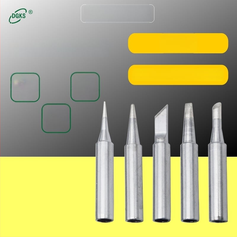 900M serijos litavimo galiukai — grynas varis, vidinis įkaitinimas, suderinamas su 936 stotimi, komplektas 5 ar 12 vnt