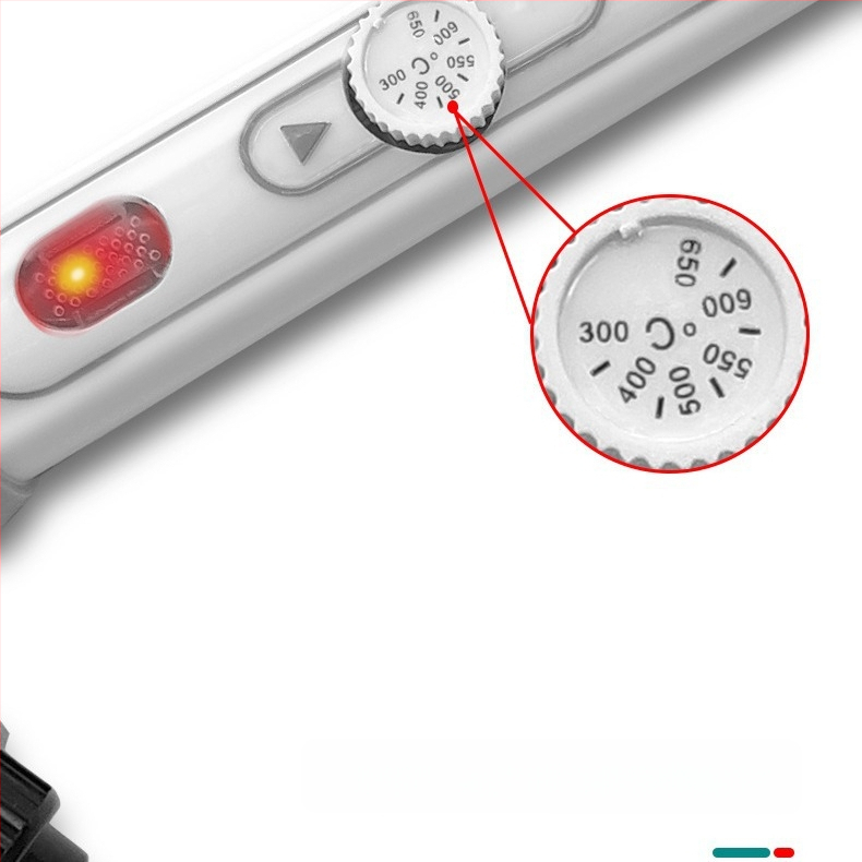 100W lituoklis su įjungikliu, 220V, pramoninės kokybės, pastovia temperatūra, komplektas