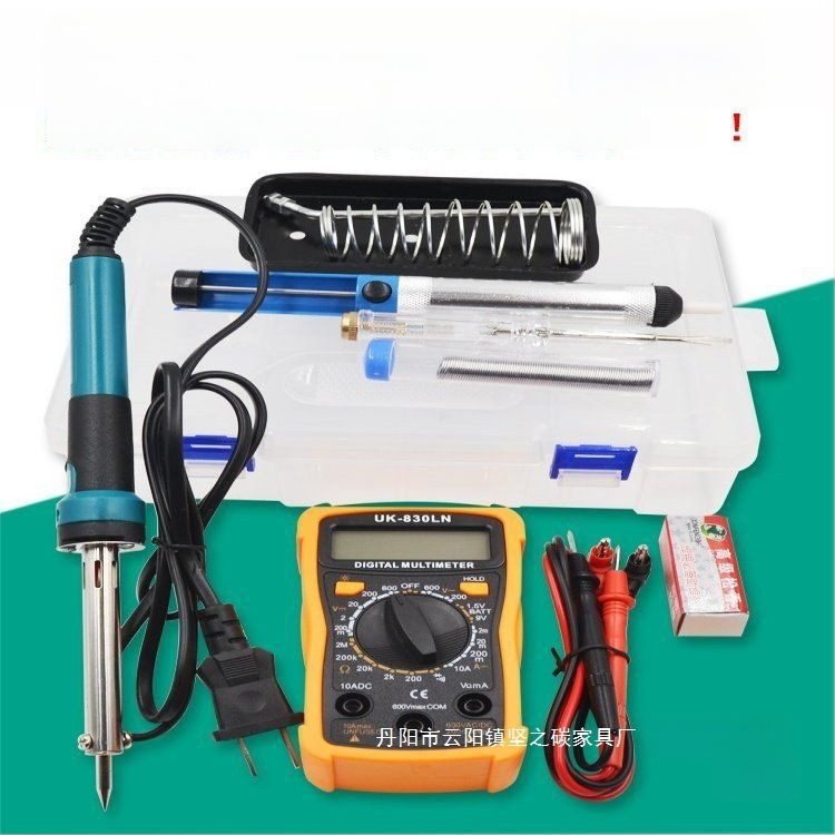 Vidinio šildymo litavimo rinkinys namų elektronikos remontui, reguliuojama temperatūra, didelė galia