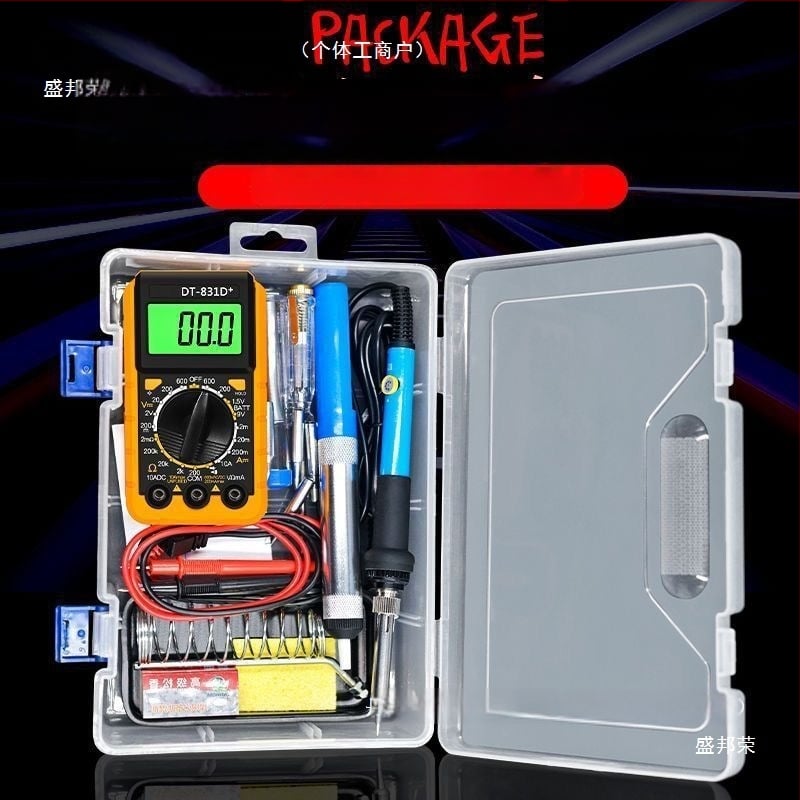 Vidinio šildymo litavimo rinkinys namų elektronikos remontui, reguliuojama temperatūra, didelė galia