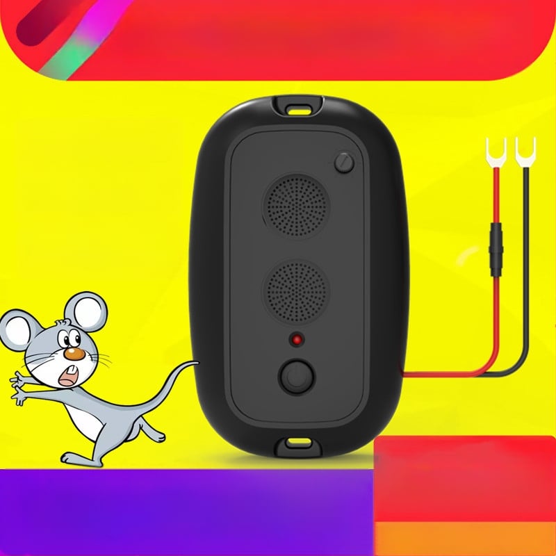 JL-213 Автомобилно монтиран регулируем репелент за мишки, 12V, 1–3W, ABS корпус