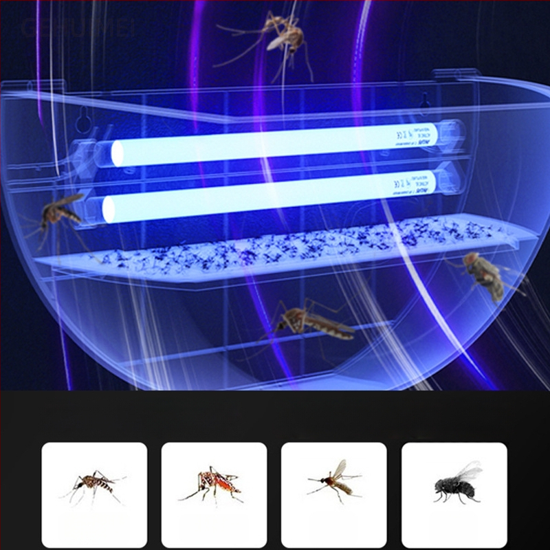 8W леплив инсект ловец за стена, опционално единична/двойна тръба, CE сертифициран, за хотели, ресторанти и супермаркети