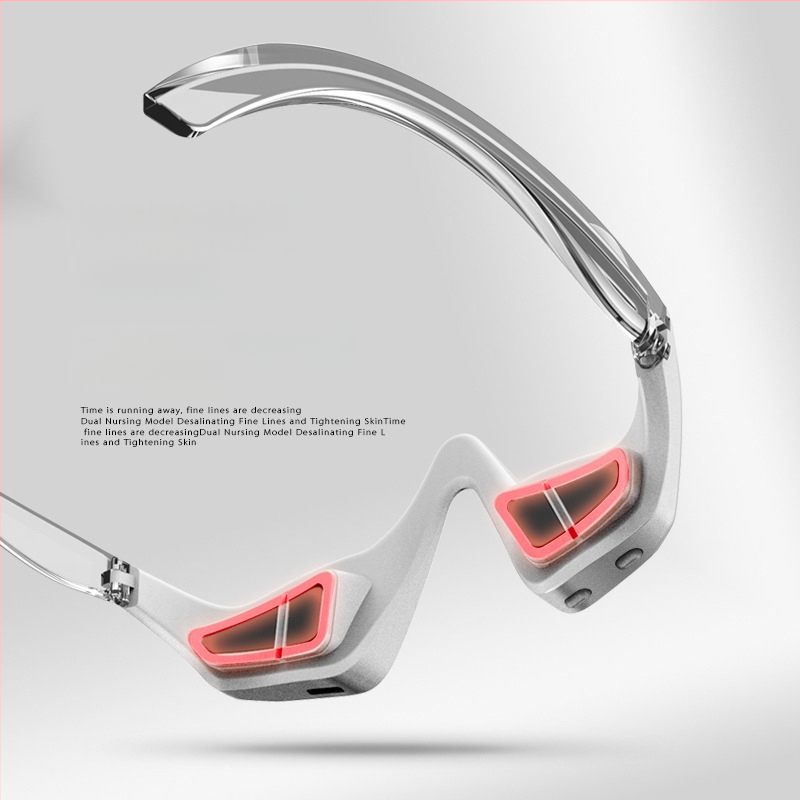 Masaj pentru ochi cu tehnologie cu ioni pozitivi, pentru uz casnic, portabil, baterie încorporată <300 mAh, IPX1 rezistent la apă