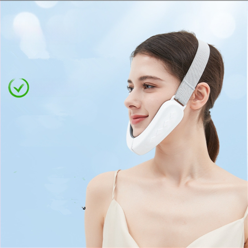 Näo EMS mikrovoolu massaaž seene toonimiseks, mask-tüüpi seade, plastikust korpus