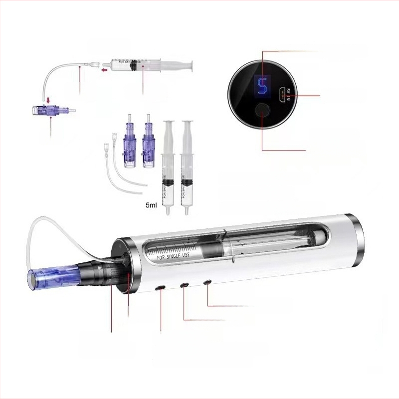 Dispozitiv pentru creșterea părului cu lumină de apă – aparat de înfrumusețare, stilou microcristal, baterie 2000–4000 mAh, IPX3, portabil